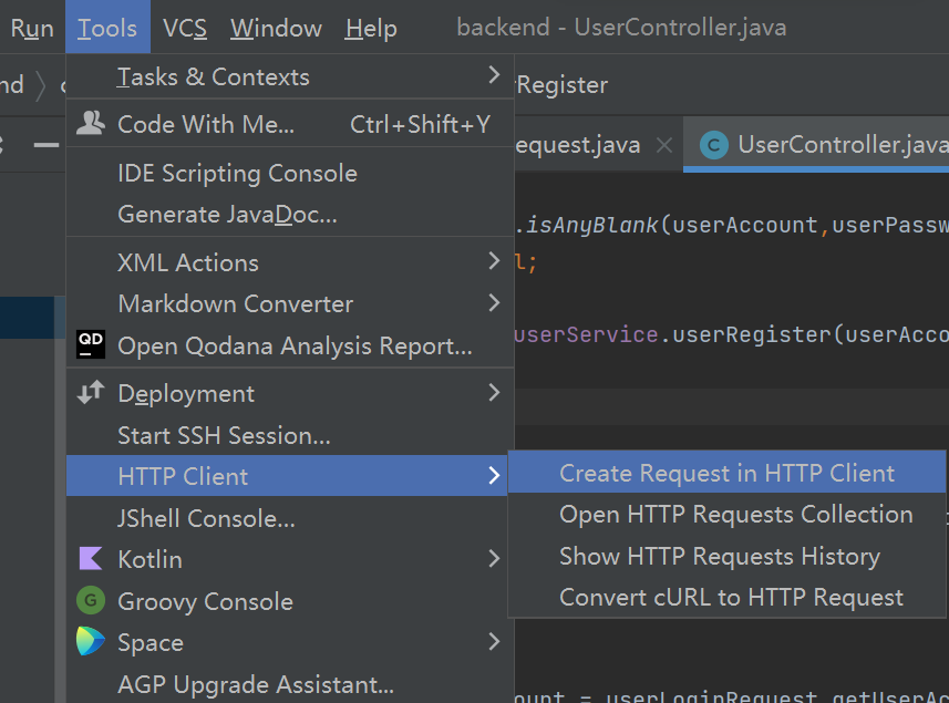 图5.1http测试工具